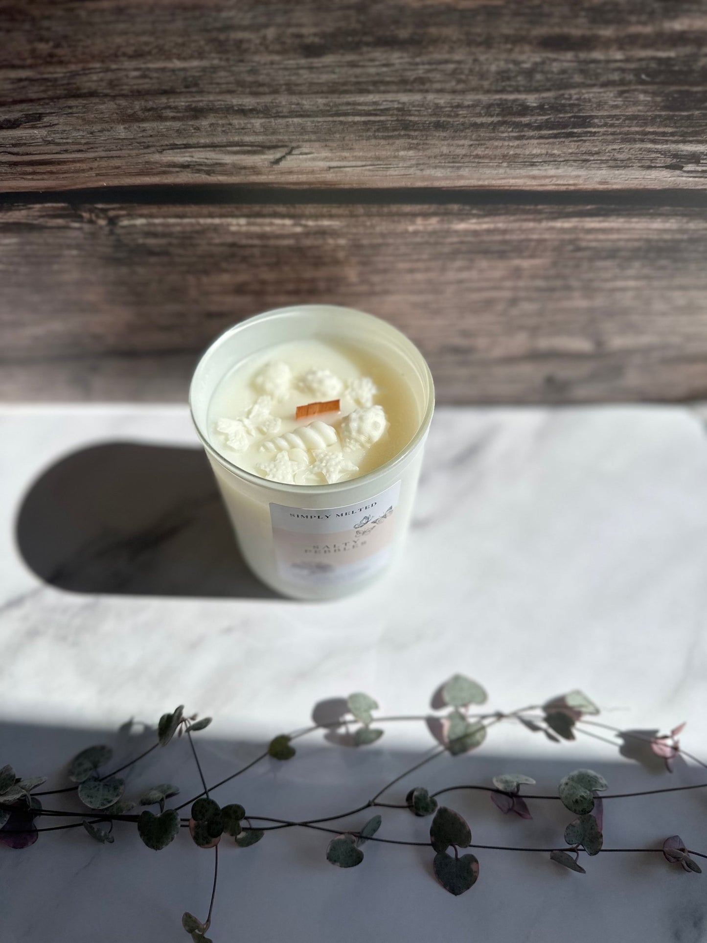 Salty Pebbles Candle - Simply MeltedSalty Pebbles Candle