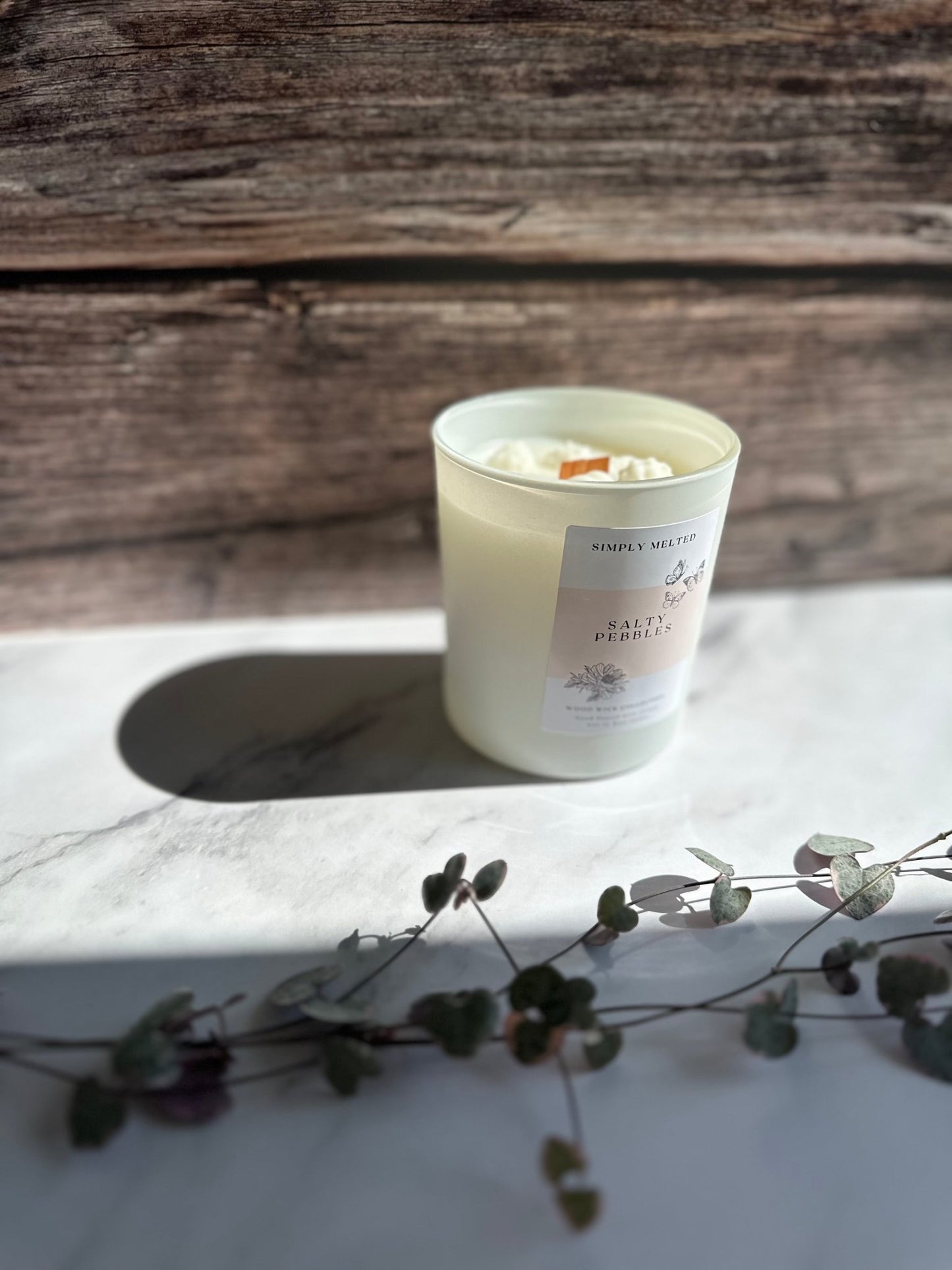 Salty Pebbles Candle - Simply MeltedSalty Pebbles Candle
