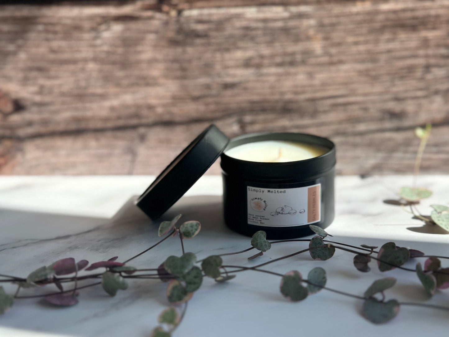 Salty Pebbles Small Candle - Simply MeltedSalty Pebbles Small Candle