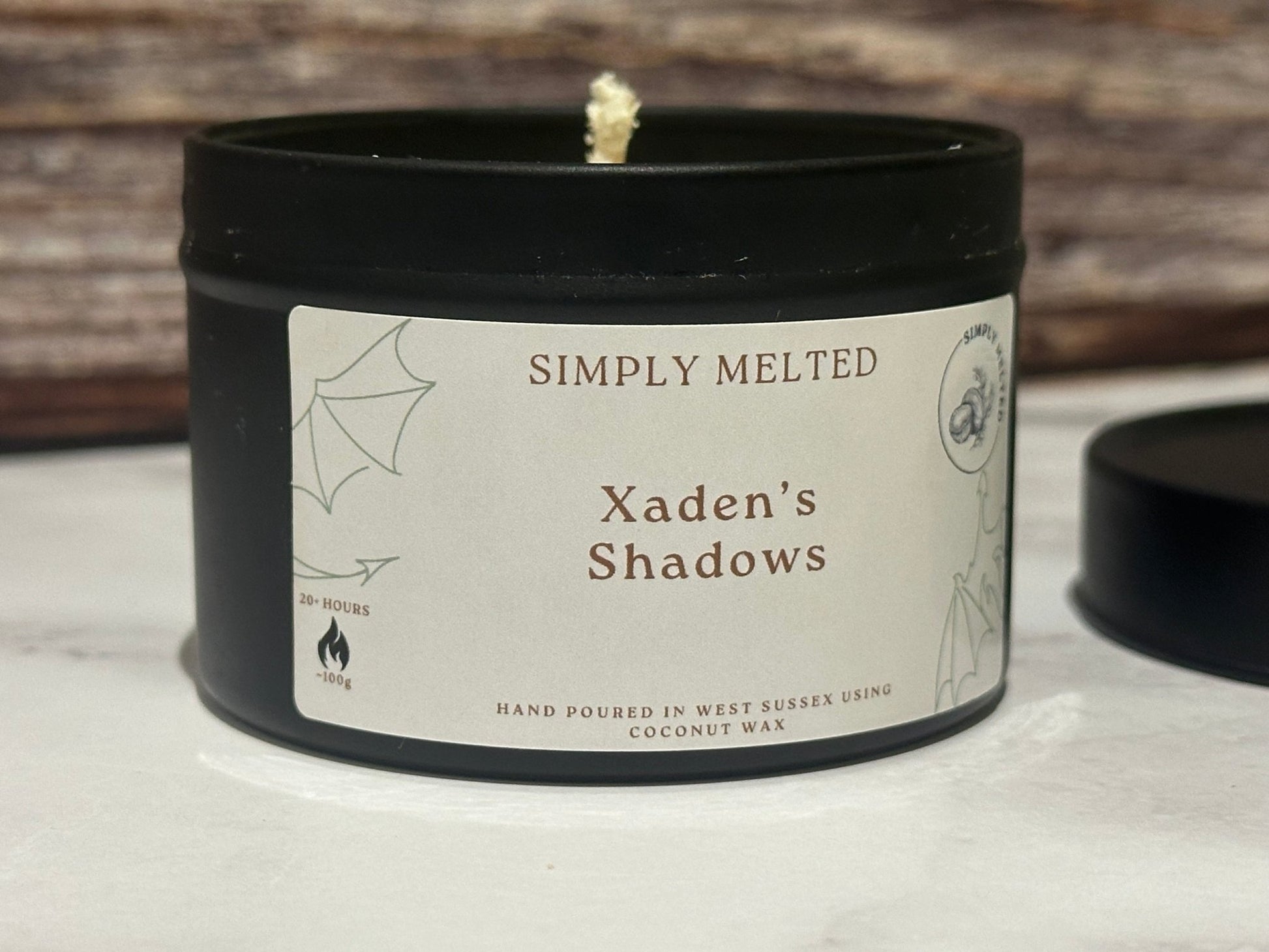 Xaden’s Shadows Candle - Simply MeltedXaden’s Shadows Candle