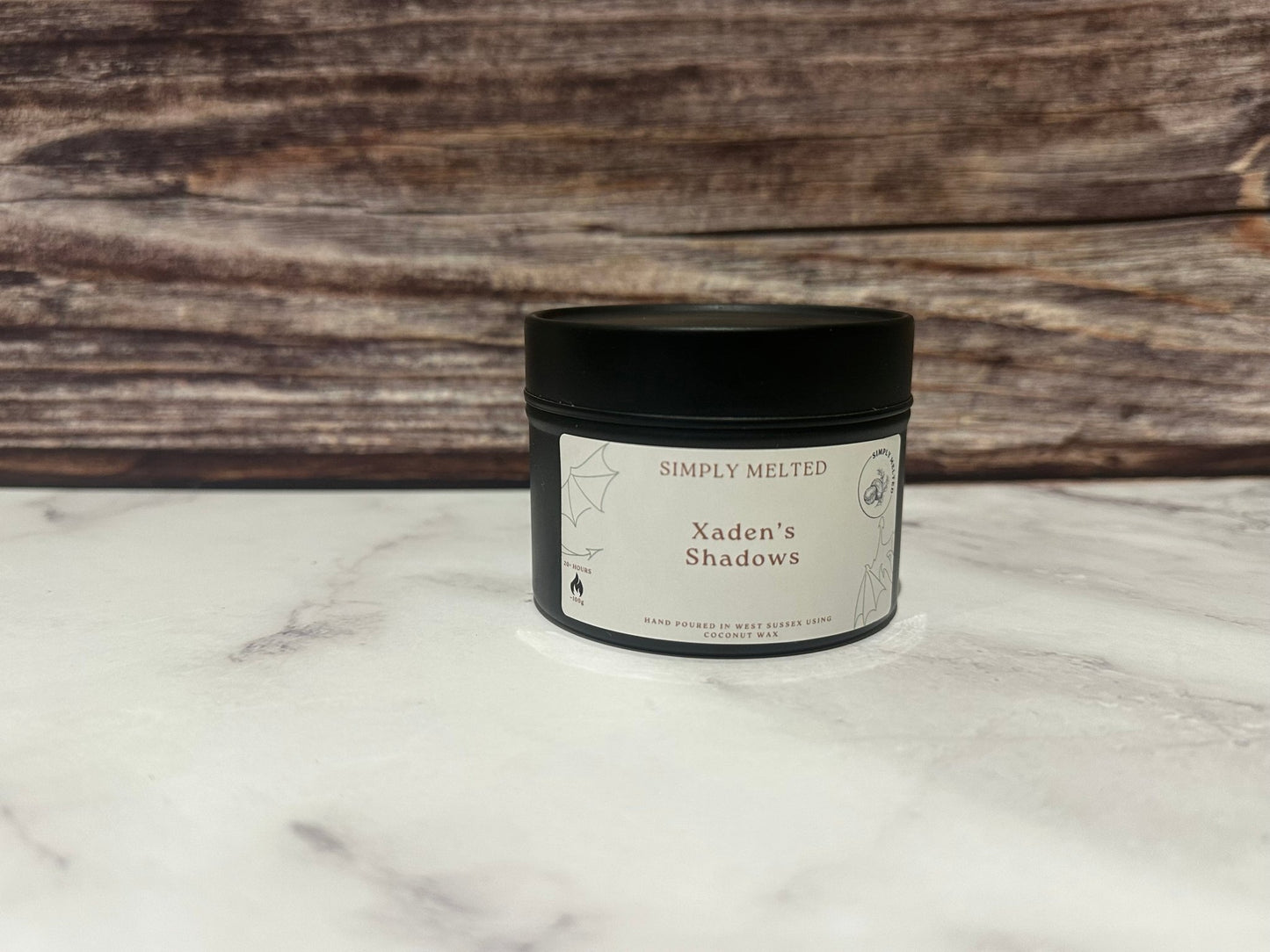 Xaden’s Shadows Candle - Simply MeltedXaden’s Shadows Candle