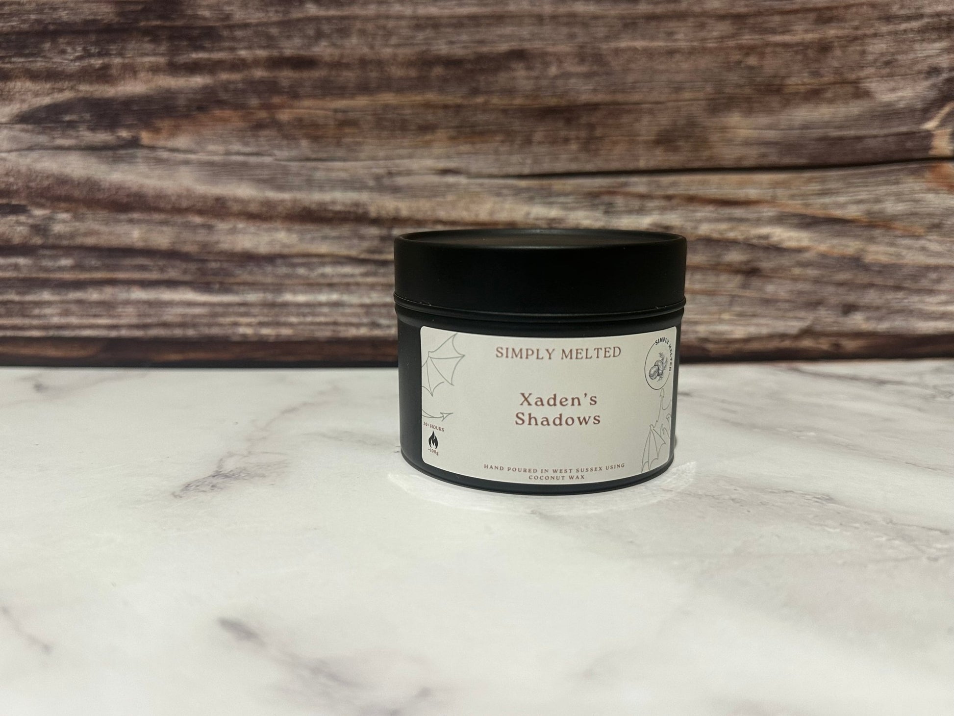 Xaden’s Shadows Candle - Simply MeltedXaden’s Shadows Candle