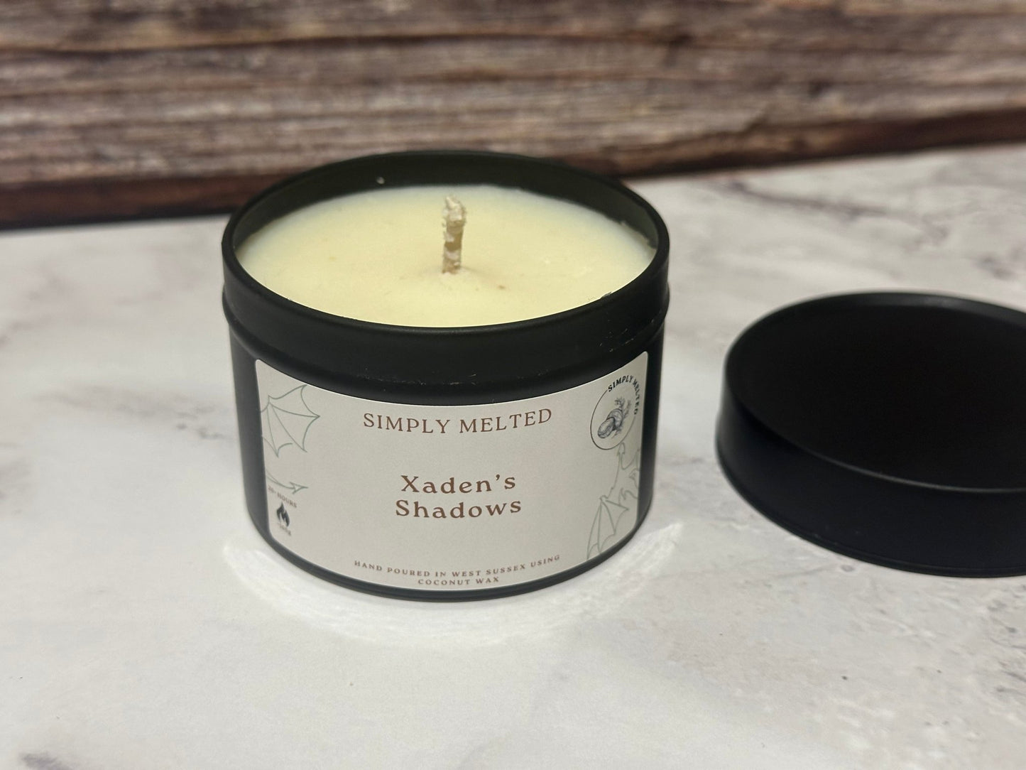 Xaden’s Shadows Candle - Simply MeltedXaden’s Shadows Candle