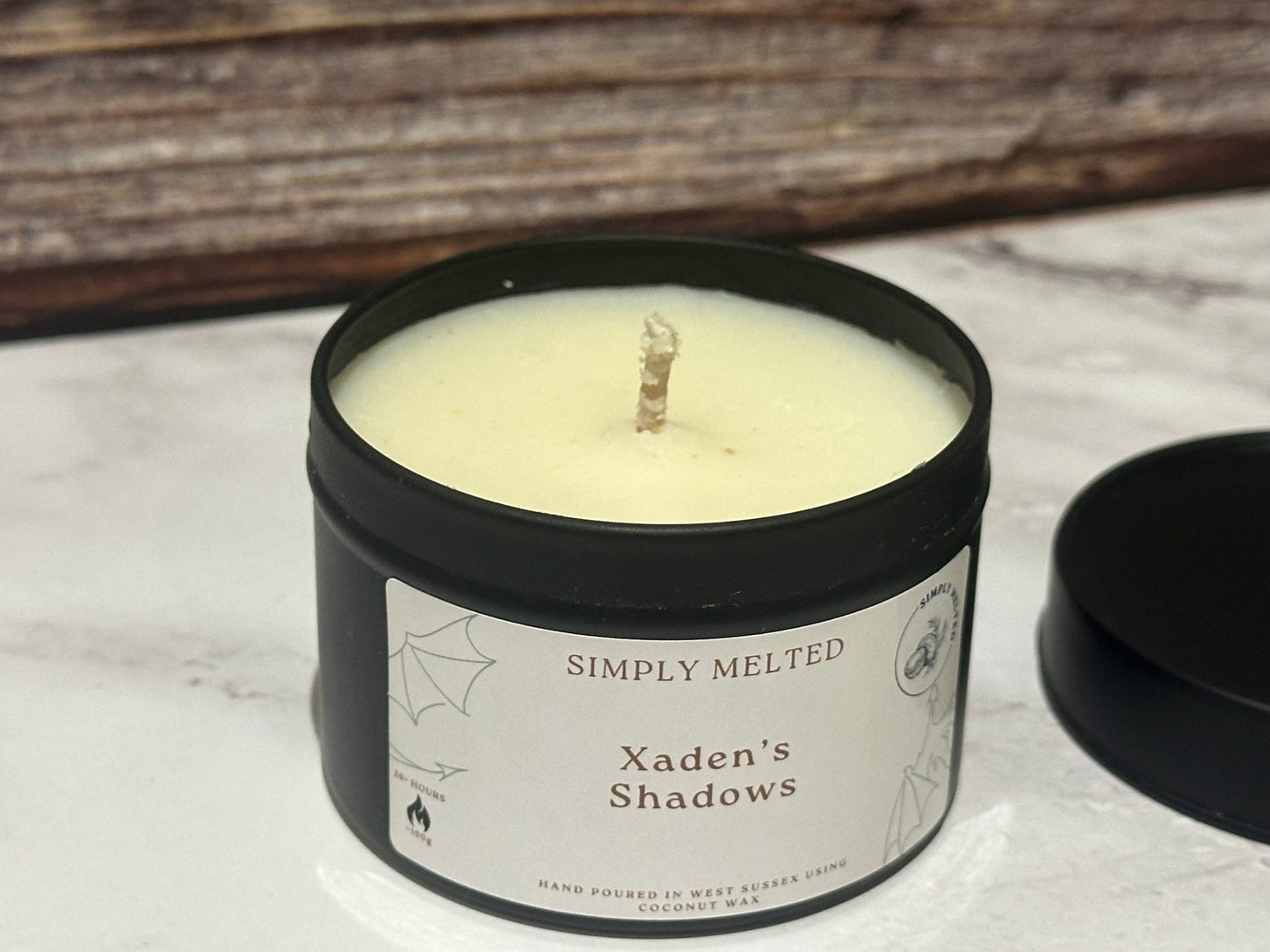 Xaden’s Shadows Candle - Simply MeltedXaden’s Shadows Candle