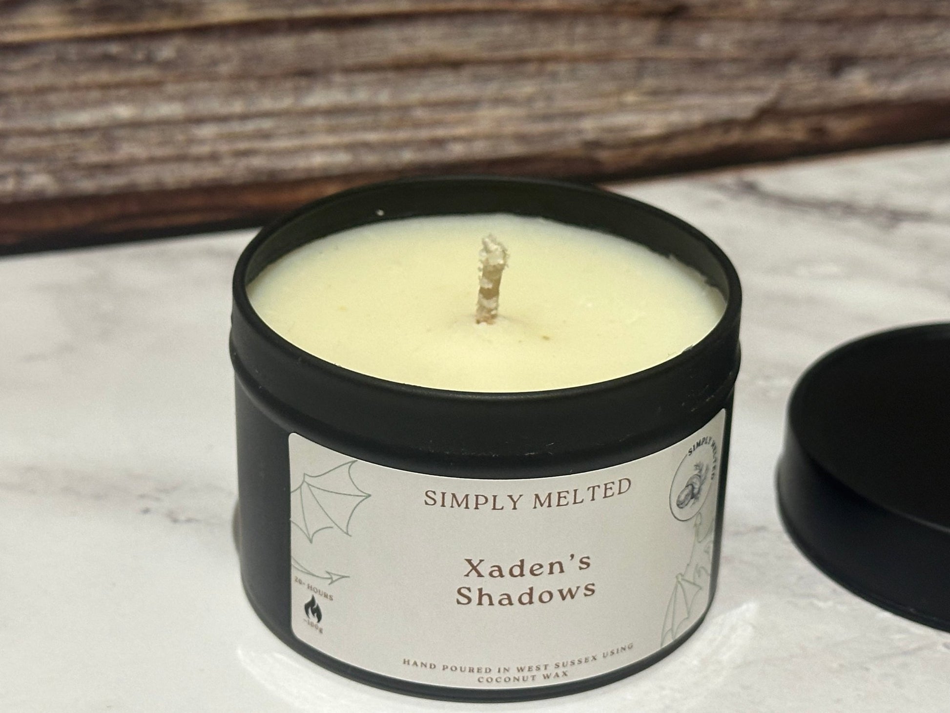 Xaden’s Shadows Candle - Simply MeltedXaden’s Shadows Candle