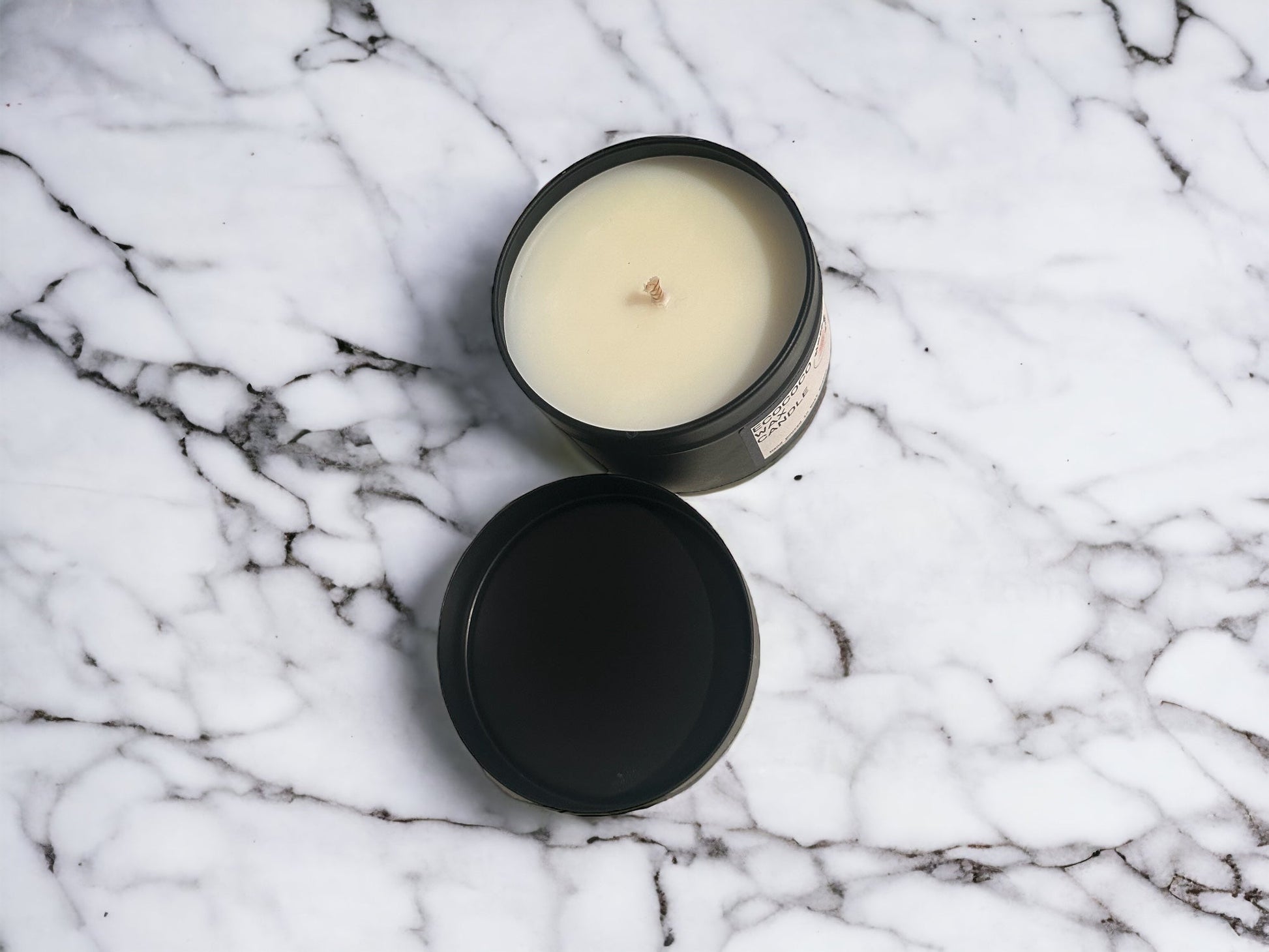 Blood Orange & Oakwood Tin Candle - Simply Melted