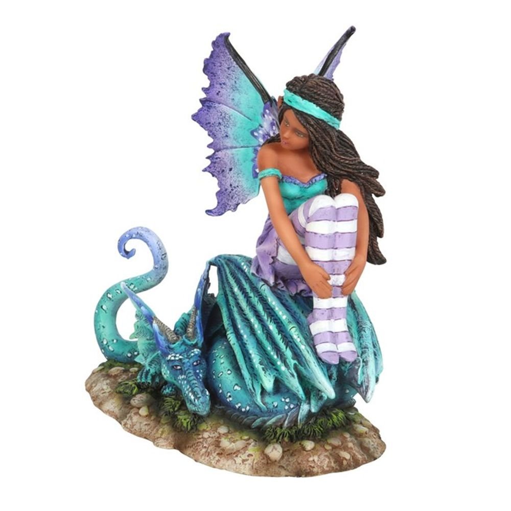 16cm Dragon Perch Fairy Figurine by Amy Brown - Simply Melted16cm Dragon Perch Fairy Figurine by Amy Brown