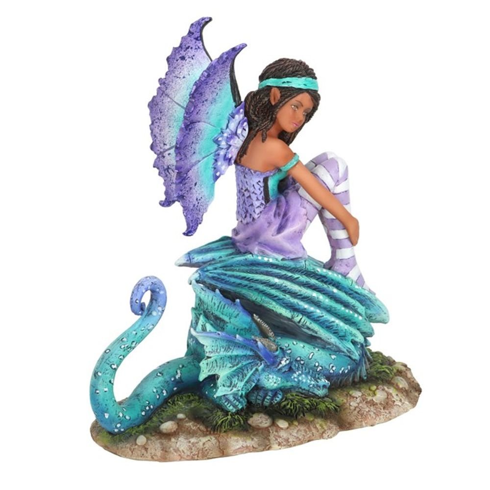 16cm Dragon Perch Fairy Figurine by Amy Brown - Simply Melted16cm Dragon Perch Fairy Figurine by Amy Brown