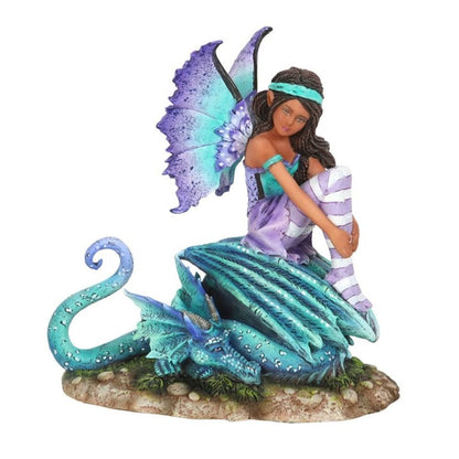 16cm Dragon Perch Fairy Figurine by Amy Brown - Simply Melted16cm Dragon Perch Fairy Figurine by Amy Brown