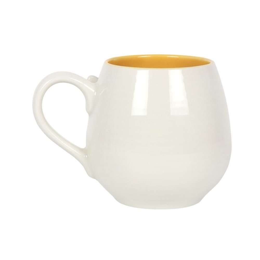 3D Bee Happy Rounded Mug - Simply Melted3D Bee Happy Rounded Mug