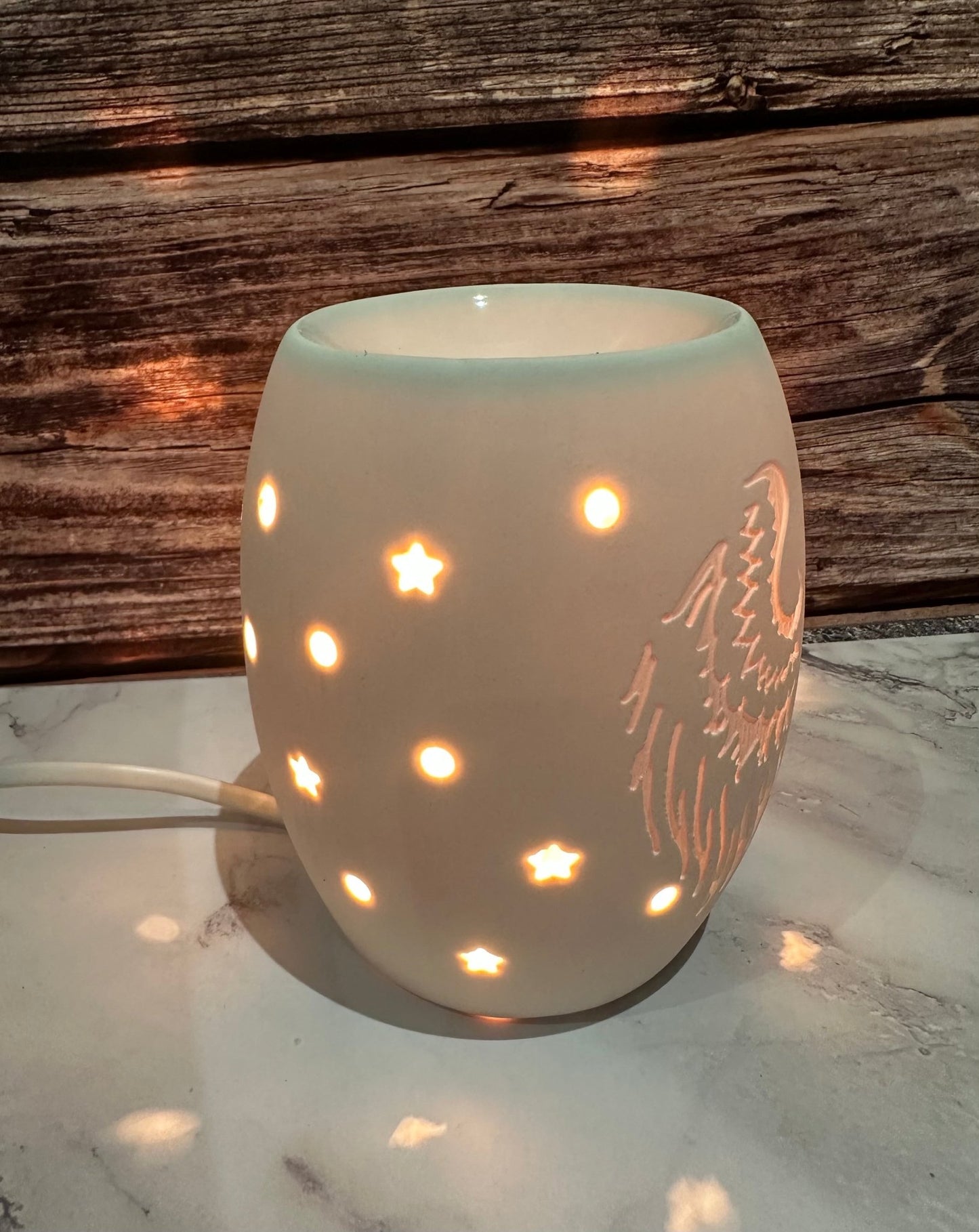 Angel Wings Electric Wax Warmer - Simply MeltedAngel Wings Electric Wax Warmer