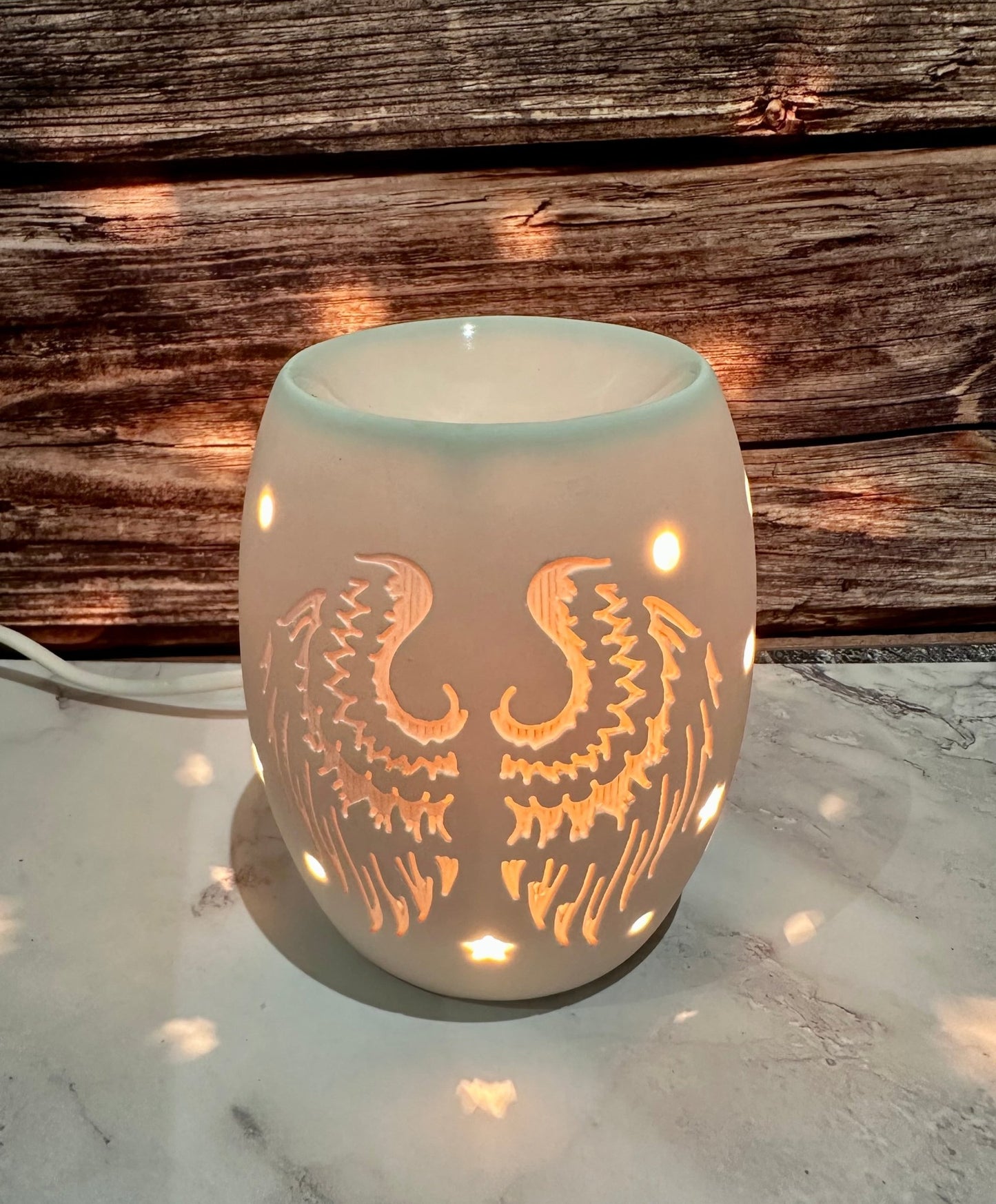 Angel Wings Electric Wax Warmer - Simply MeltedAngel Wings Electric Wax Warmer