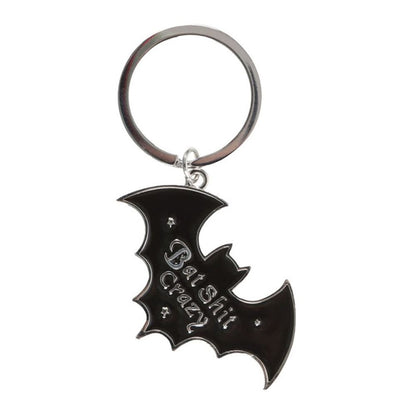 Bat Shit Crazy Keyring - Simply MeltedBat Shit Crazy Keyring