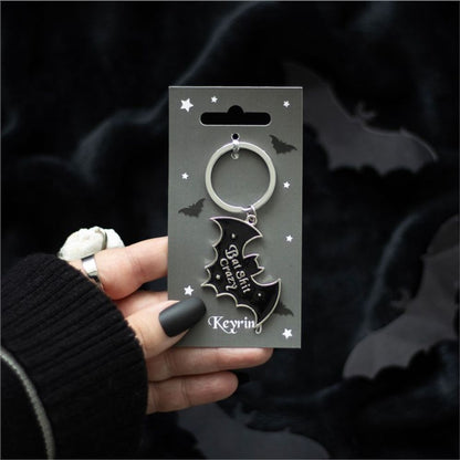 Bat Shit Crazy Keyring - Simply MeltedBat Shit Crazy Keyring