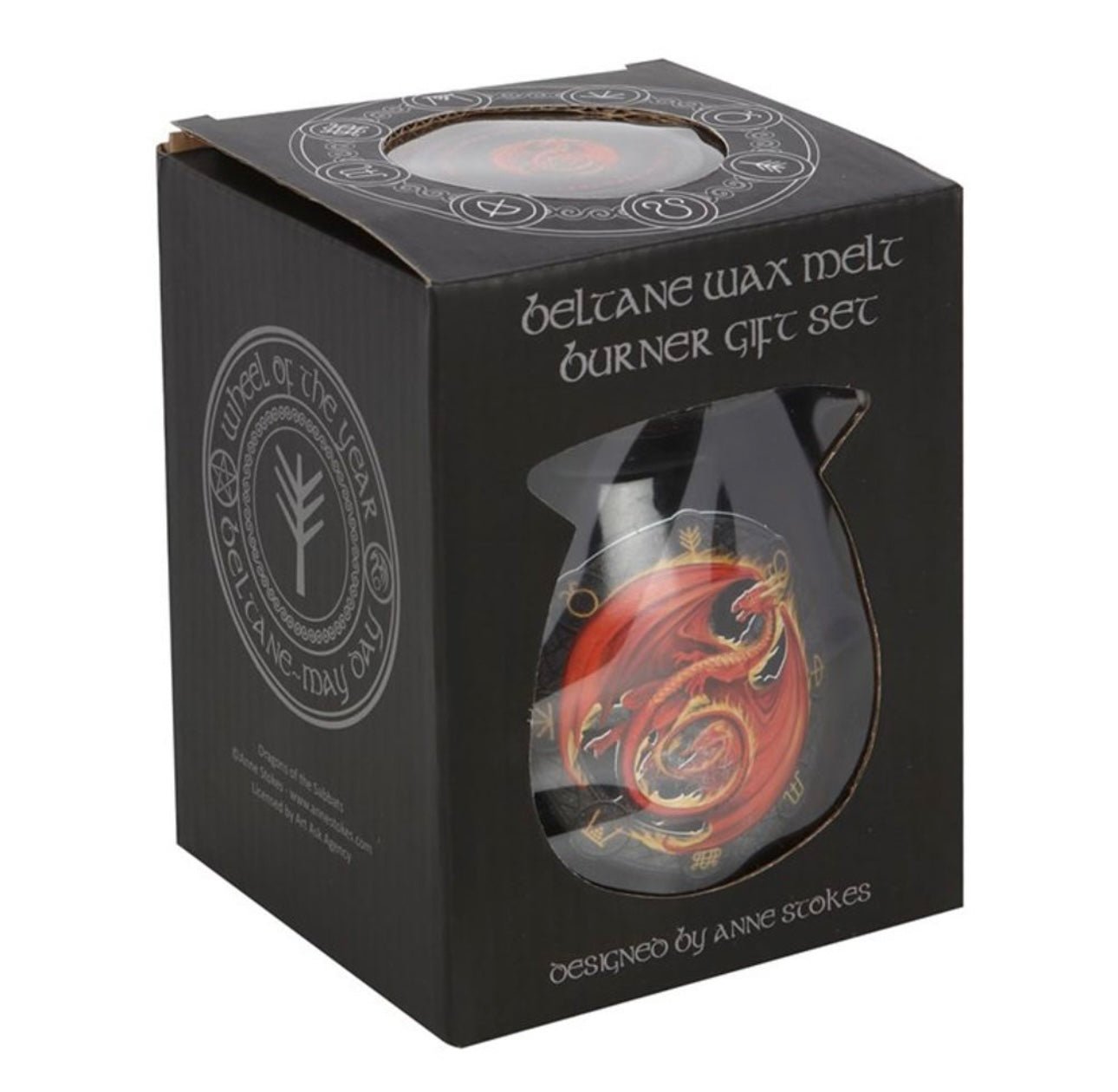 Beltane Wax Burner by Anne Stokes - Simply MeltedBeltane Wax Burner by Anne Stokes