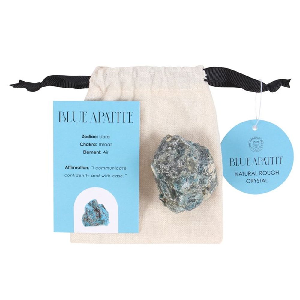 Blue Apatite Healing Rough Crystal - Simply MeltedBlue Apatite Healing Rough Crystal