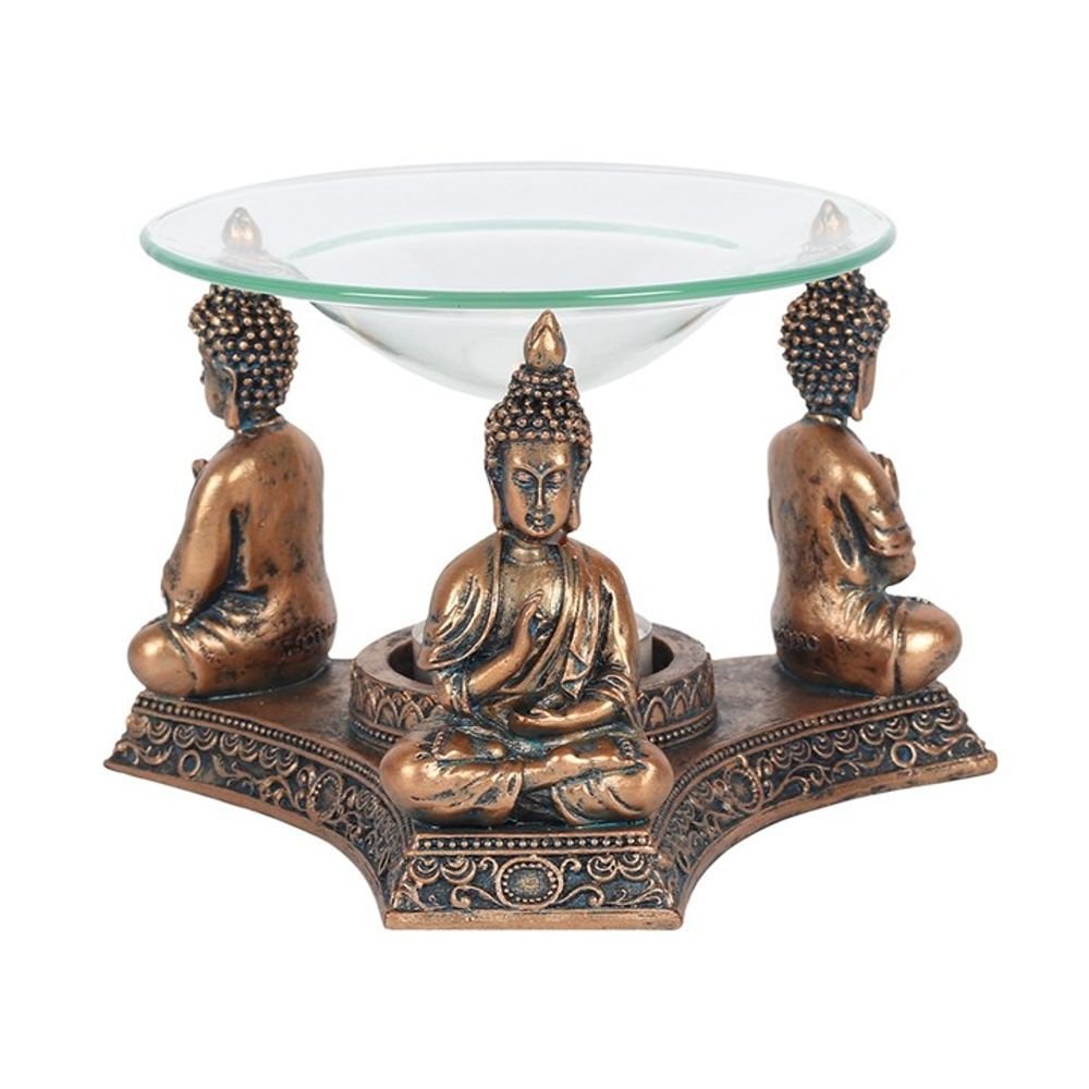 Bronze Buddha Oil Burner - Simply MeltedBronze Buddha Oil Burner