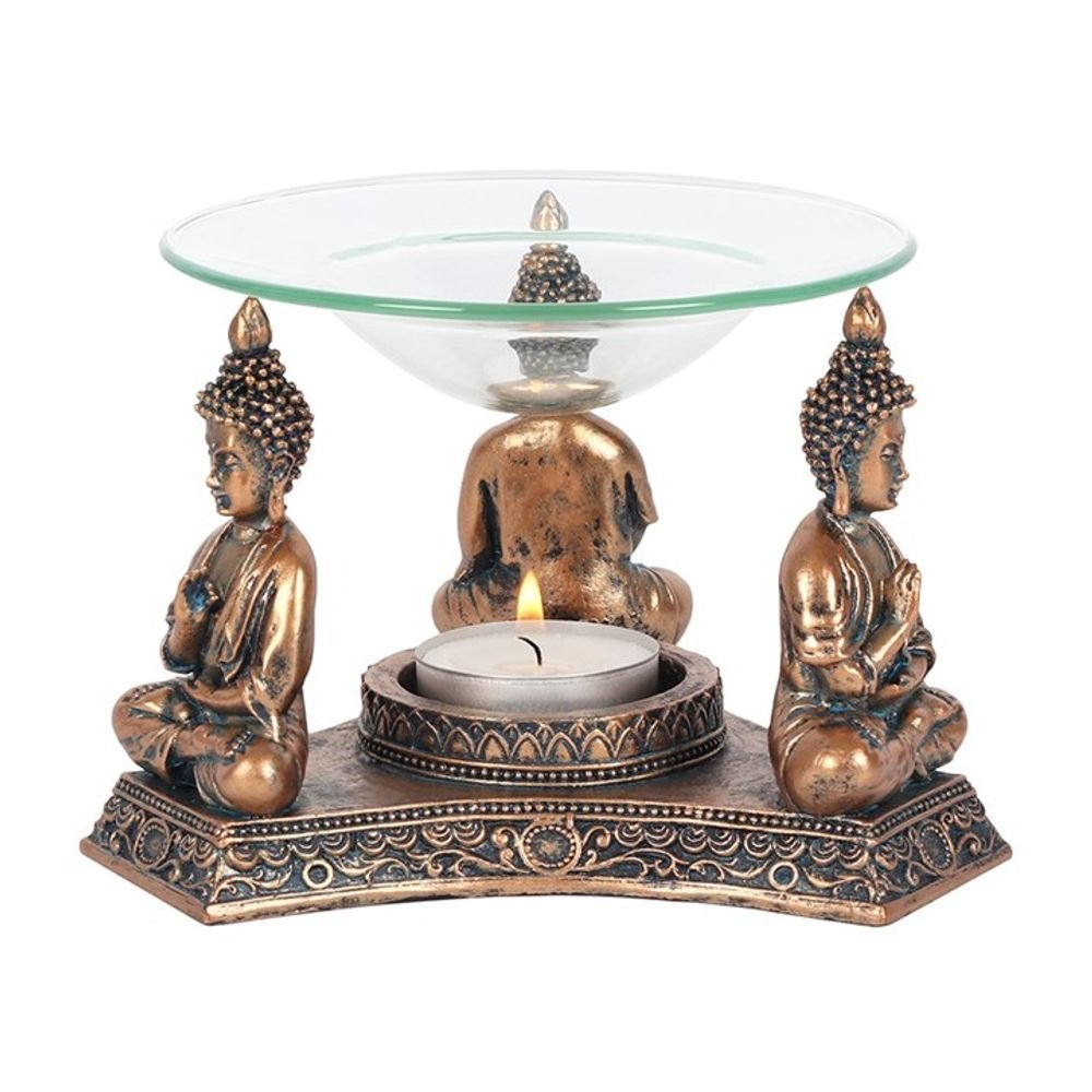 Bronze Buddha Oil Burner - Simply MeltedBronze Buddha Oil Burner