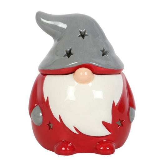 Christmas Gonk - Red and Grey Gonk Oil Burner - Simply MeltedChristmas Gonk - Red and Grey Gonk Oil Burner