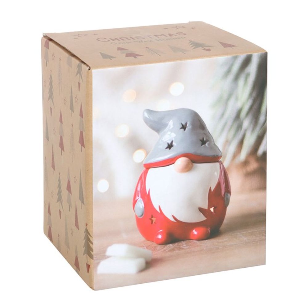 Christmas Gonk - Red and Grey Gonk Oil Burner - Simply MeltedChristmas Gonk - Red and Grey Gonk Oil Burner