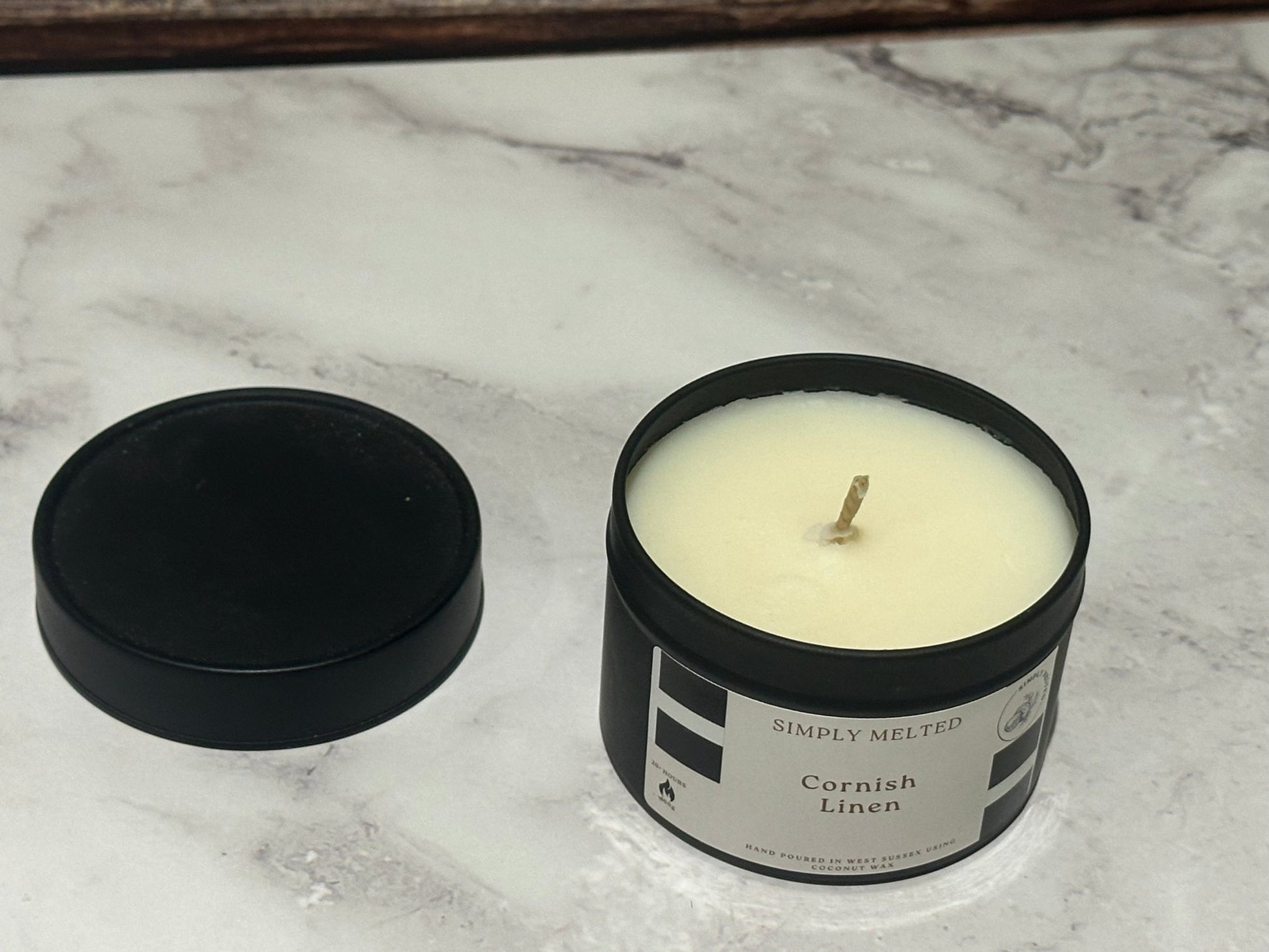 Cornish Linen Candle - Simply MeltedCornish Linen Candle