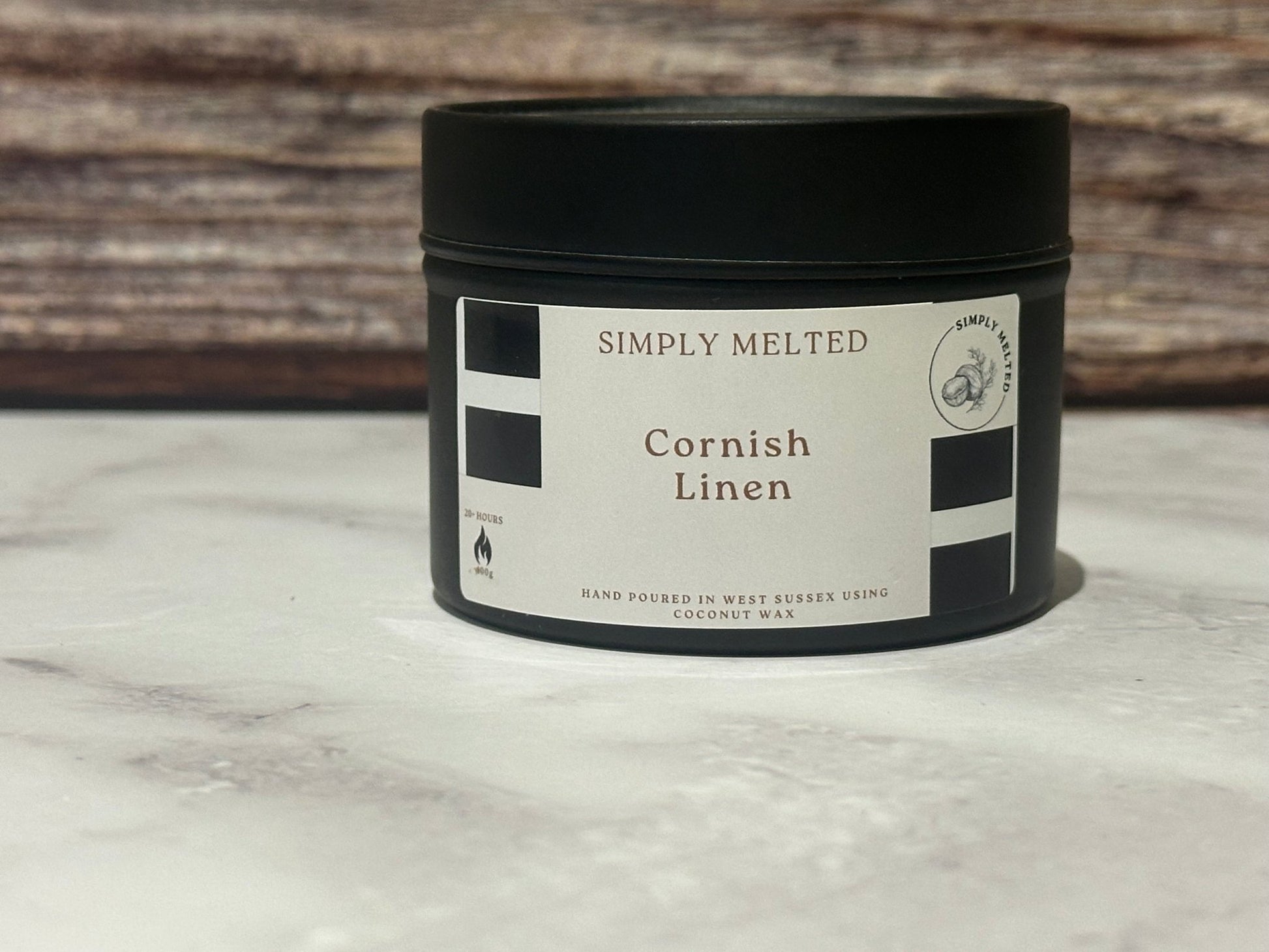 Cornish Linen Candle - Simply MeltedCornish Linen Candle