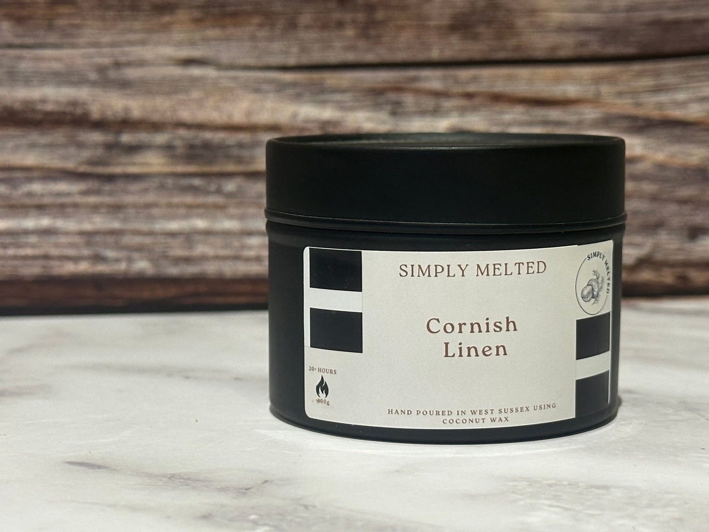 Cornish Linen Candle - Simply MeltedCornish Linen Candle