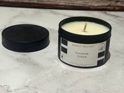 Cornish Linen Candle - Simply MeltedCornish Linen Candle