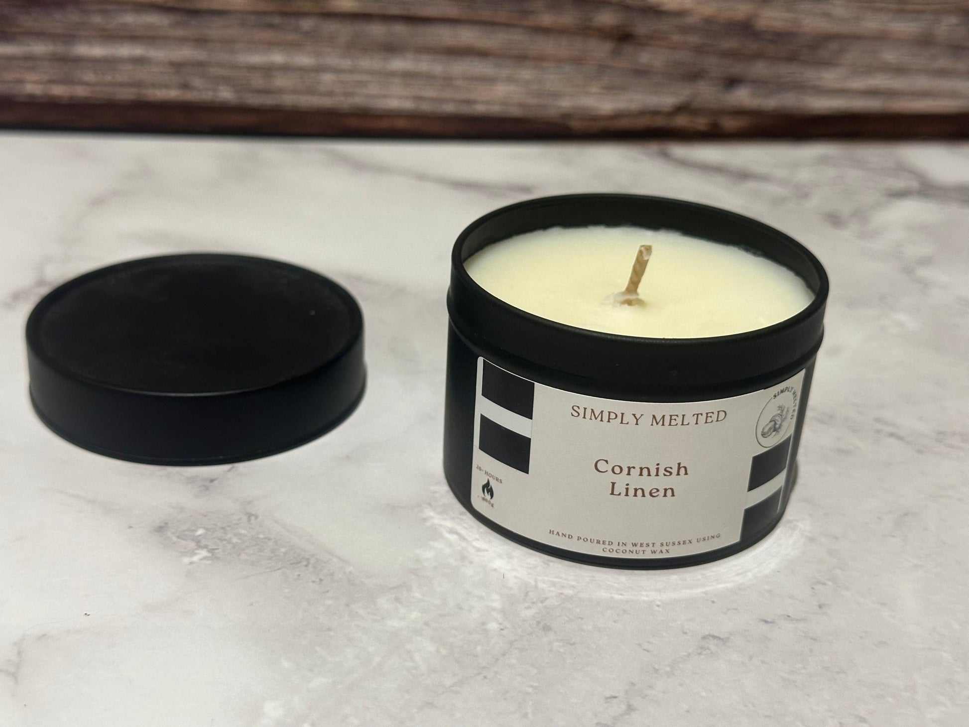 Cornish Linen Candle - Simply MeltedCornish Linen Candle