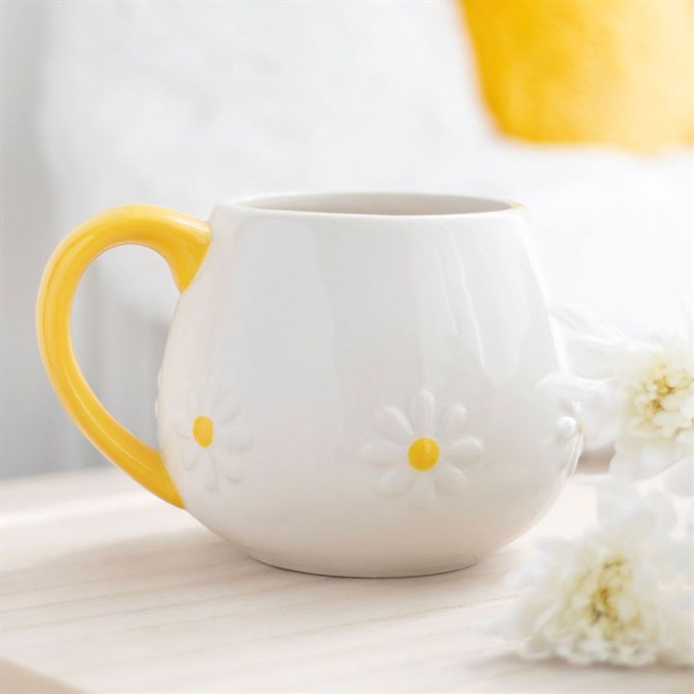 Daisy Rounded Mug - Simply MeltedDaisy Rounded Mug