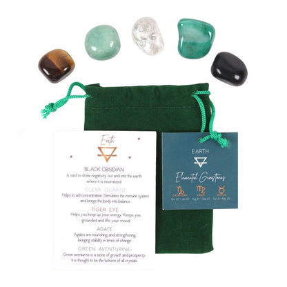 Earth Element Tumble Gemstone Set - Simply MeltedEarth Element Tumble Gemstone Set