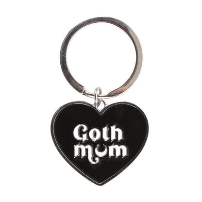 Goth Mum Keyring - Simply MeltedGoth Mum Keyring