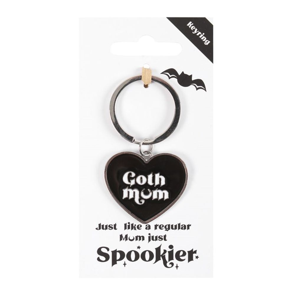 Goth Mum Keyring - Simply MeltedGoth Mum Keyring