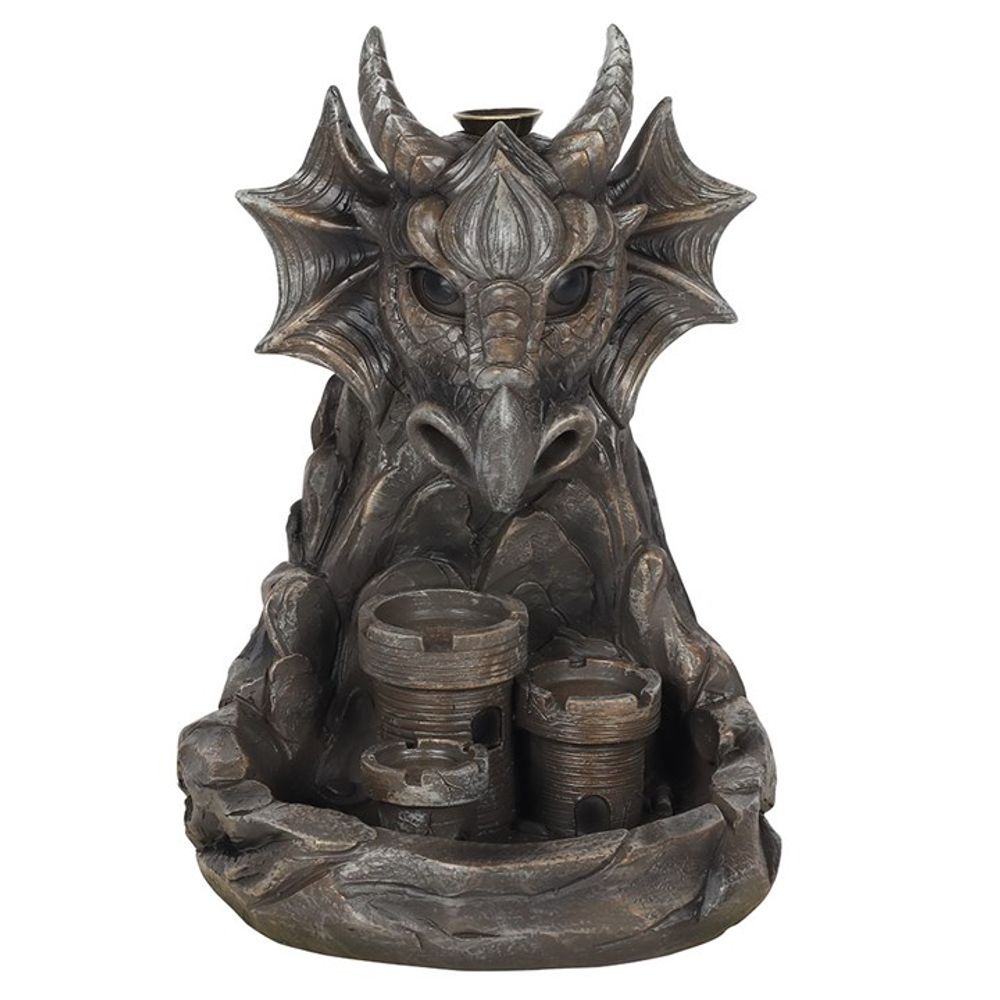 Grey Dragon Backflow Incense Burner - Simply MeltedGrey Dragon Backflow Incense Burner