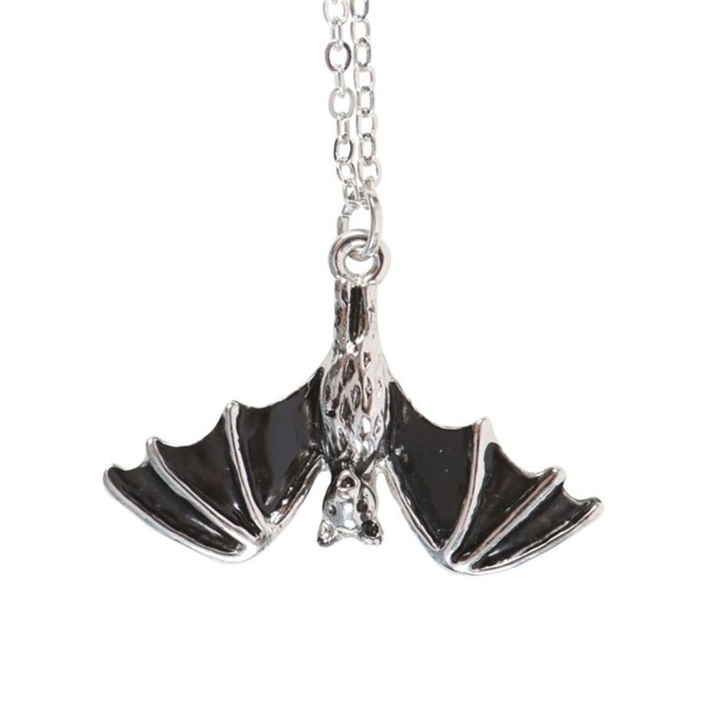 Hanging Bat Pendant Necklace - Simply MeltedHanging Bat Pendant Necklace