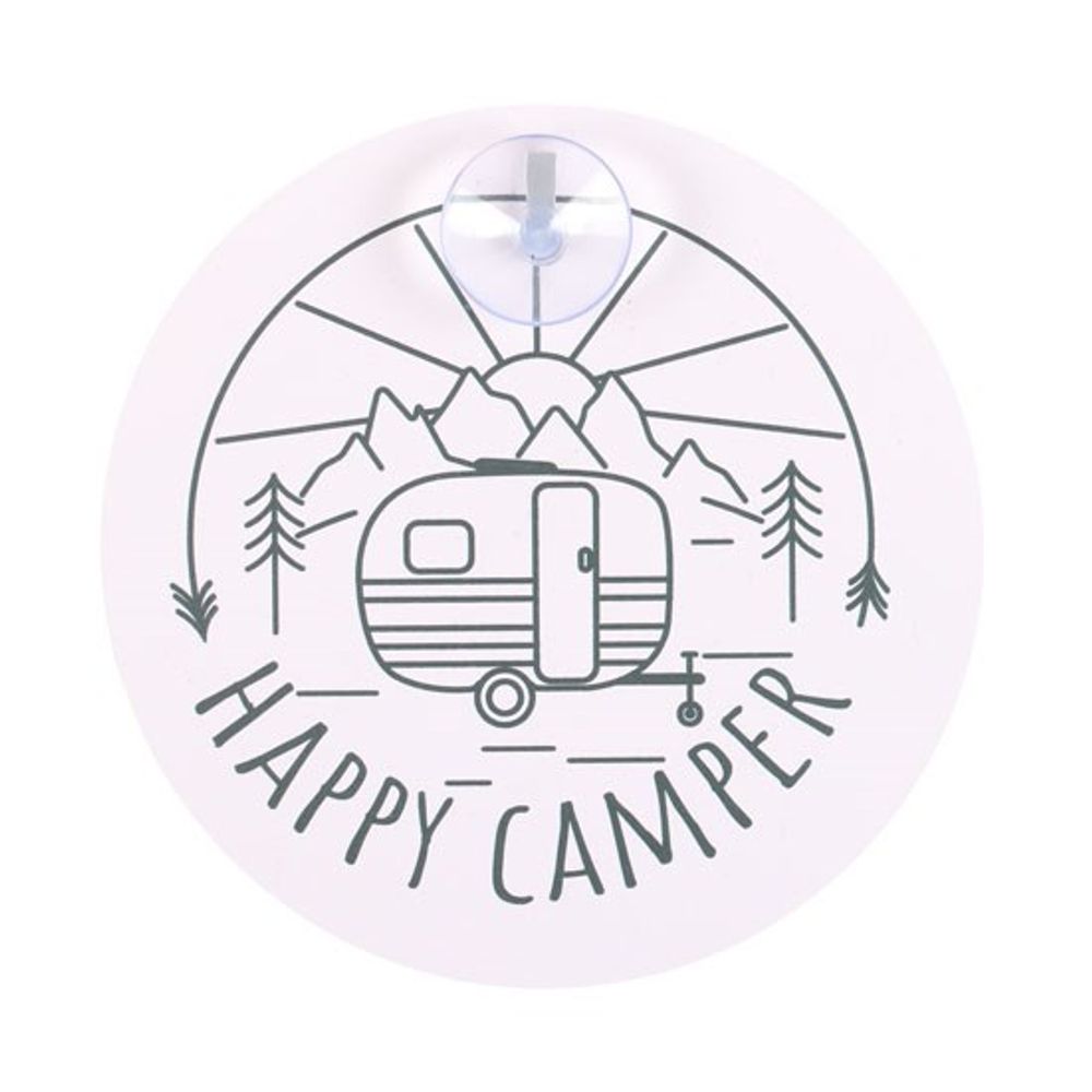 Happy Camper Window Sign - Simply MeltedHappy Camper Window Sign