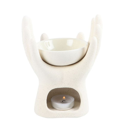 Healing Hands Oil Burner - Simply MeltedHealing Hands Oil Burner