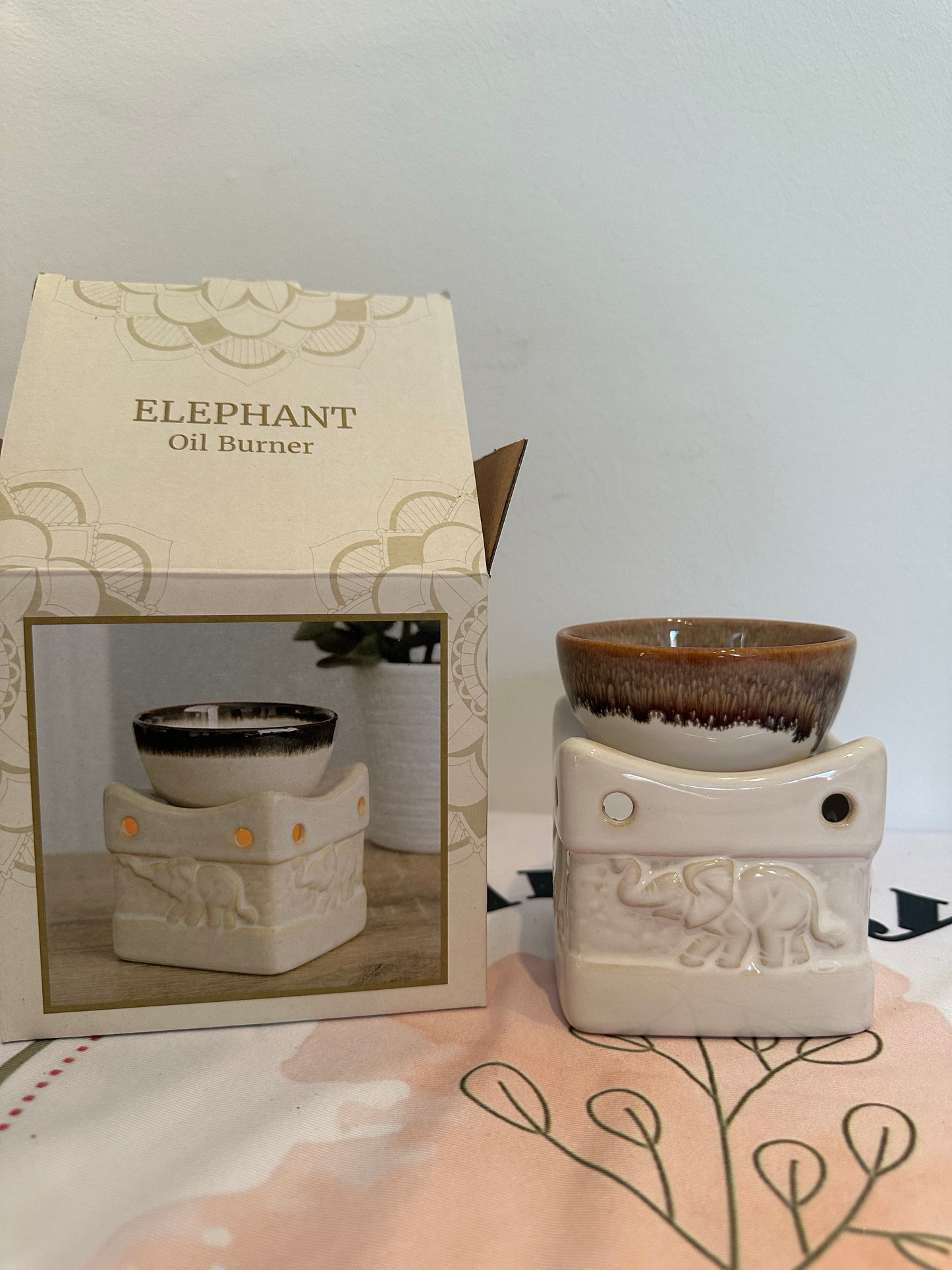 Two Tone Elephant Wax Burner - Simply Melted