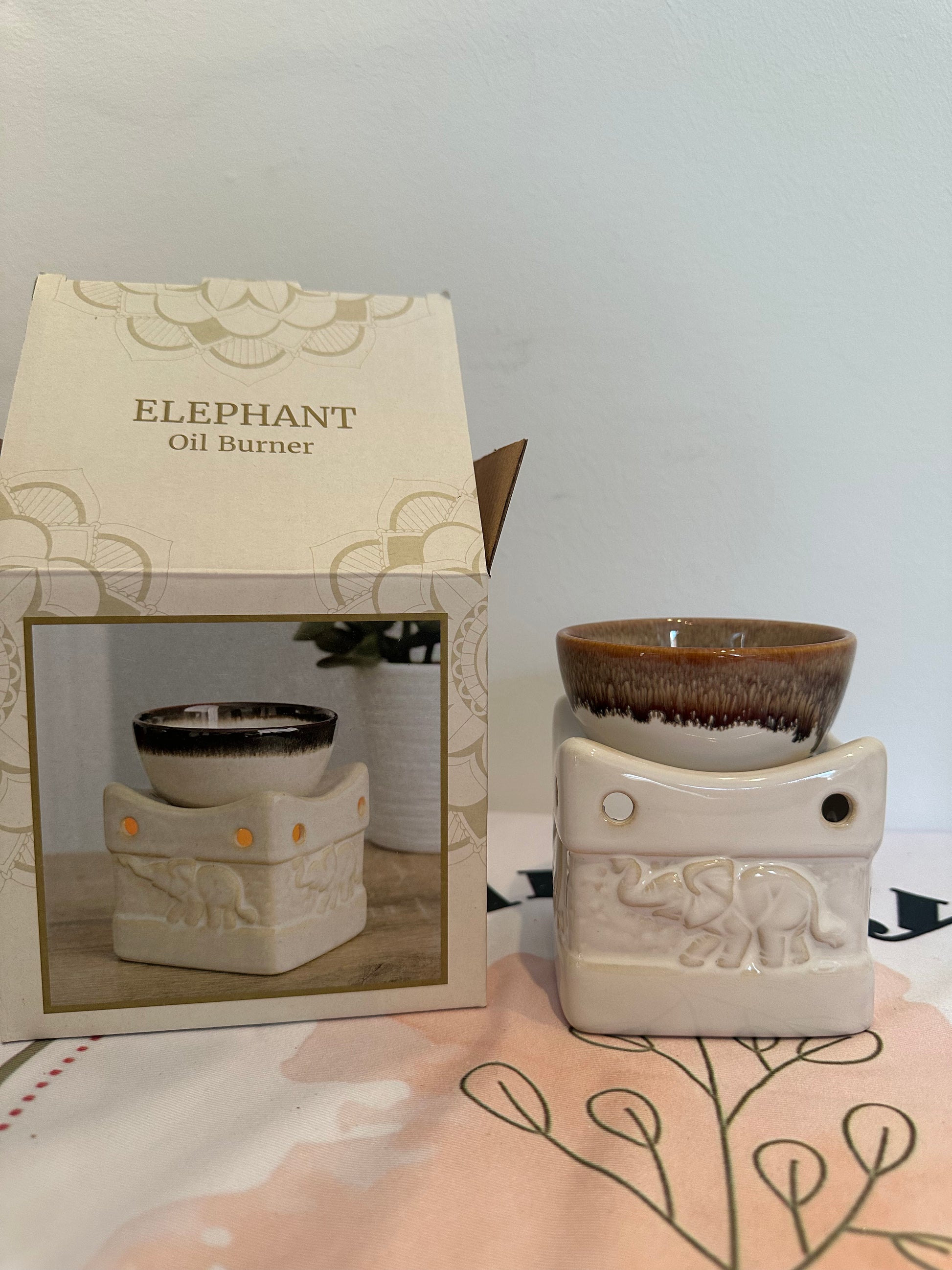 Two Tone Elephant Wax Burner - Simply Melted