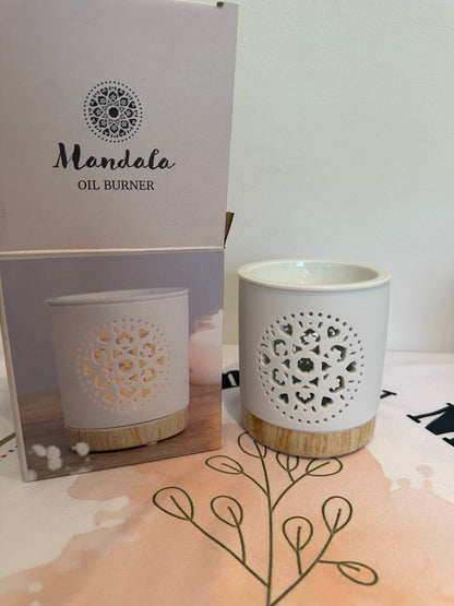 Mandala Ceramic Burner - Simply Melted