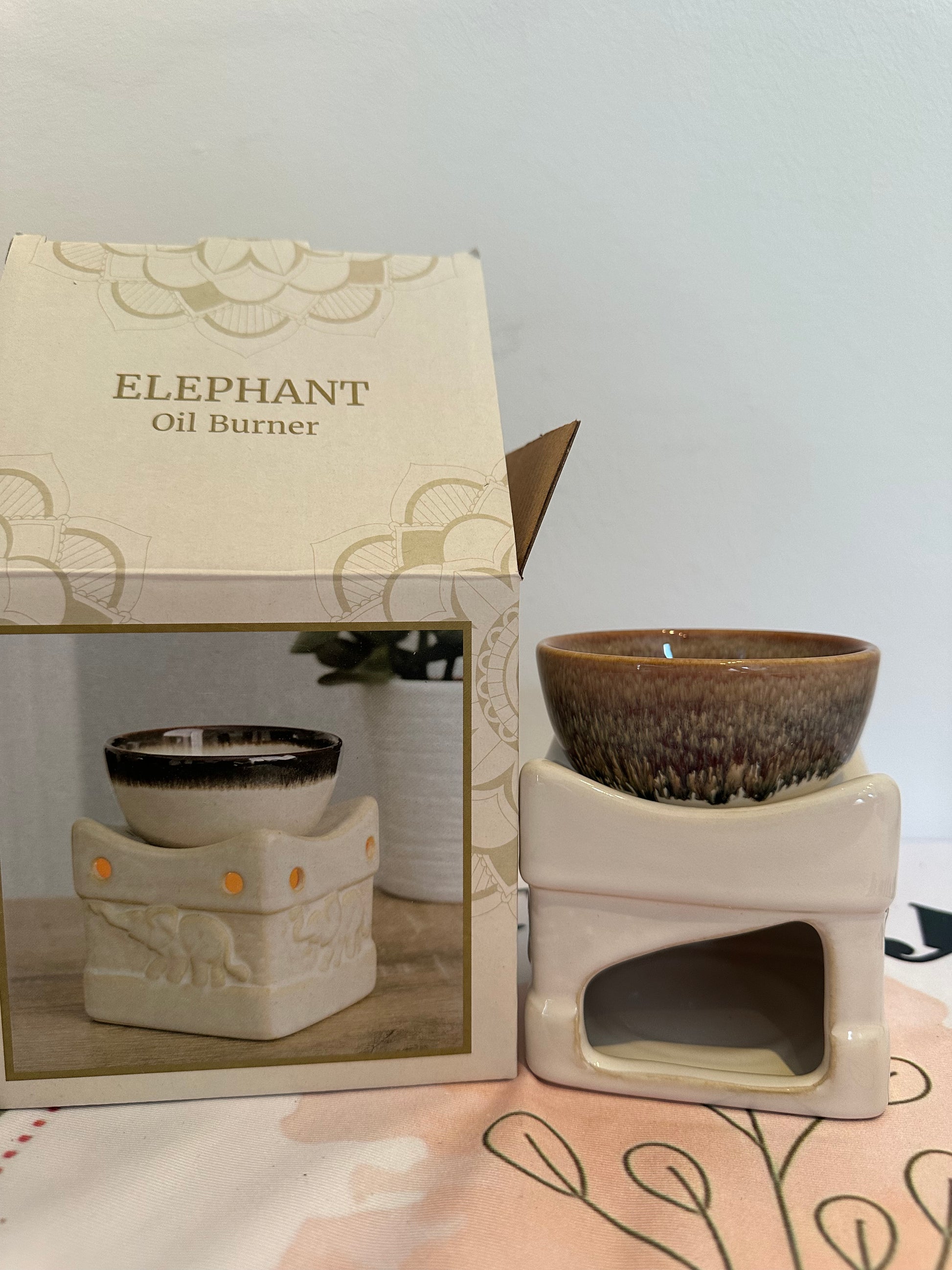 Two Tone Elephant Wax Burner - Simply Melted