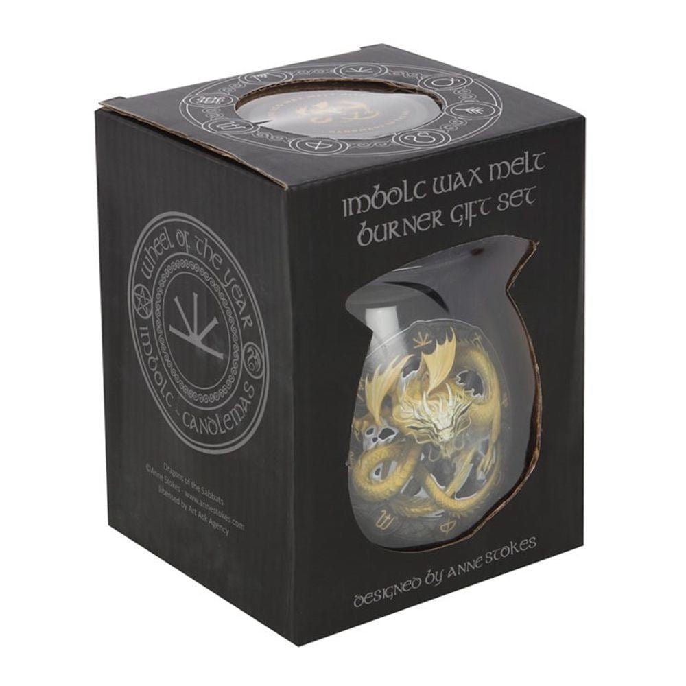 Imbolc Wax Burner by Anne Stokes - Simply MeltedImbolc Wax Burner by Anne Stokes