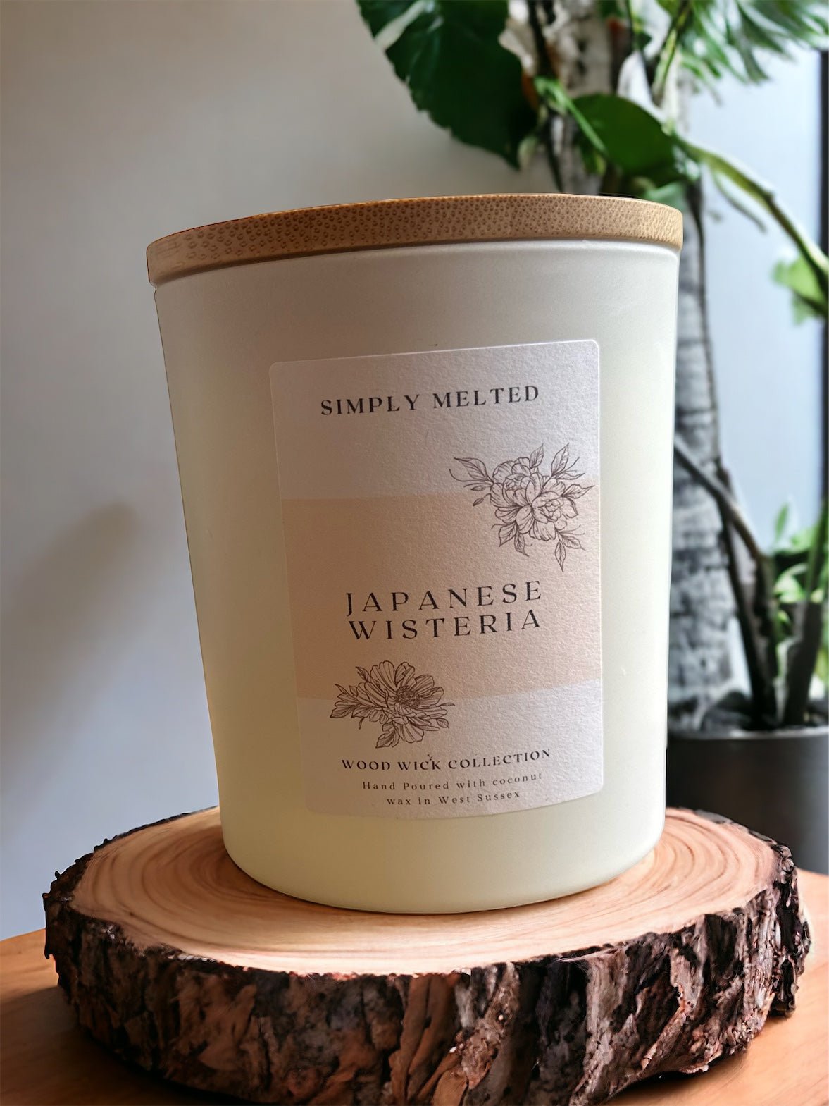 Japanese Wisteria Candle - Simply MeltedJapanese Wisteria Candle