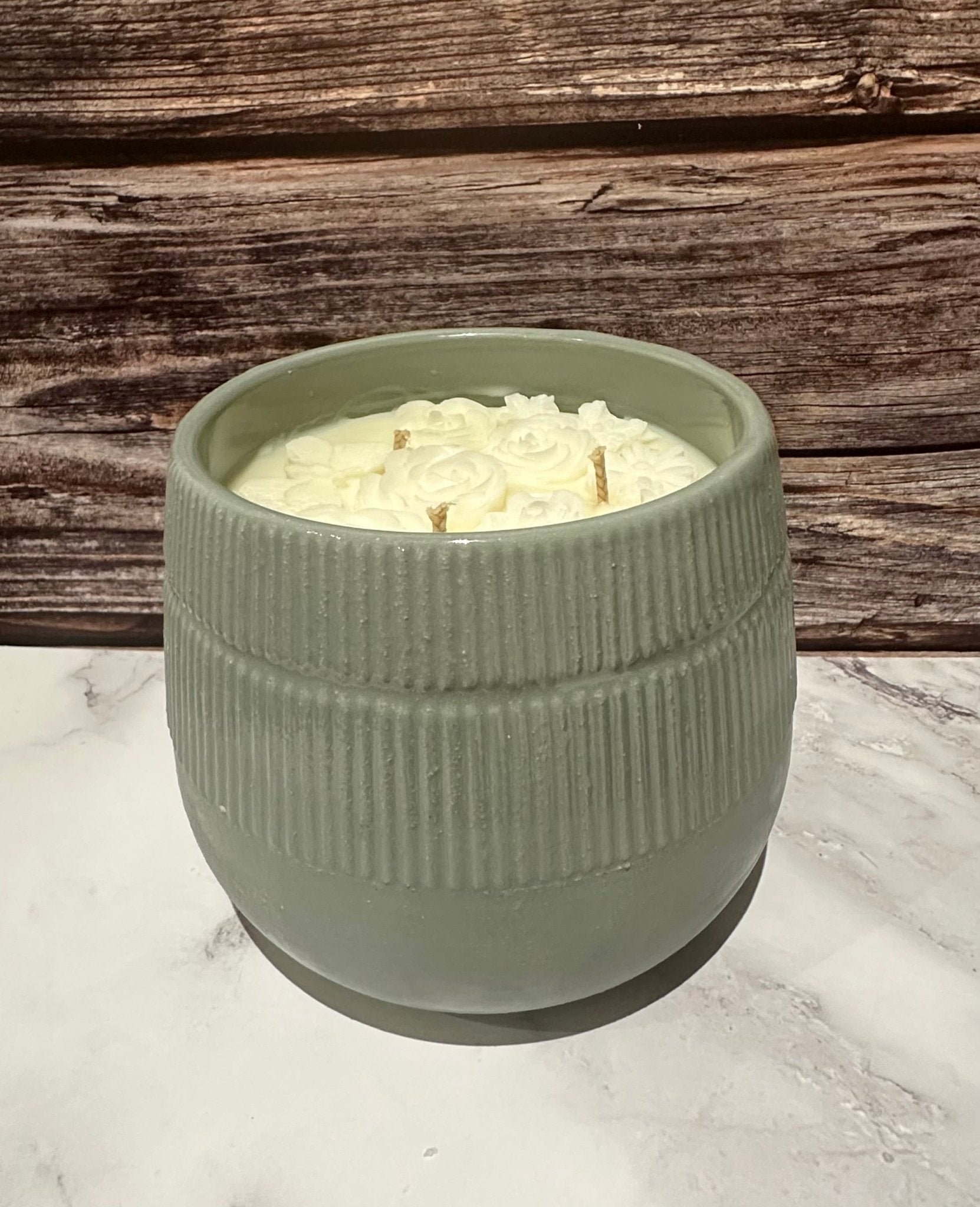 Large Ceramic Candle 850g - Simply MeltedLarge Ceramic Candle 850g