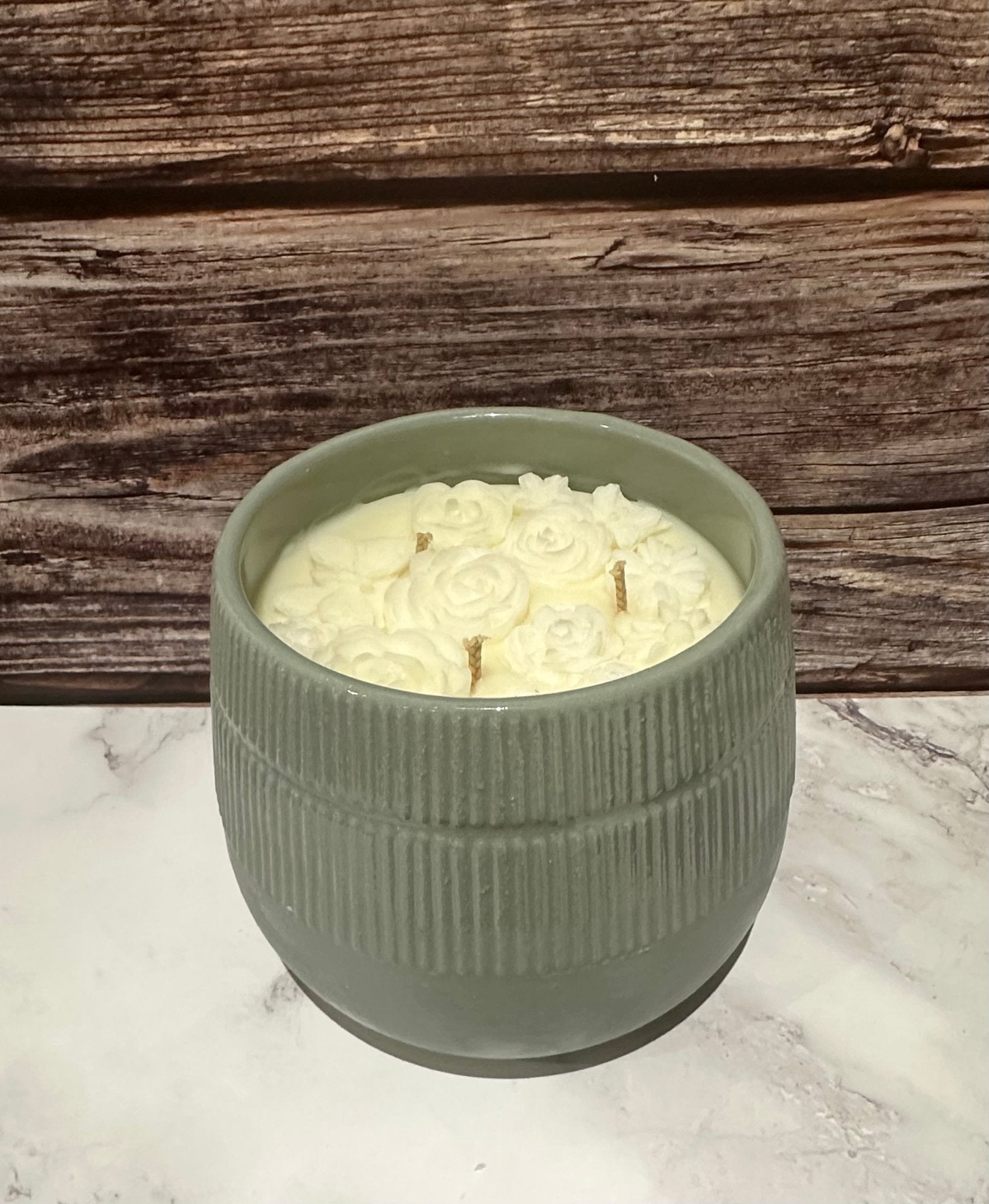 Large Ceramic Candle 850g - Simply MeltedLarge Ceramic Candle 850g