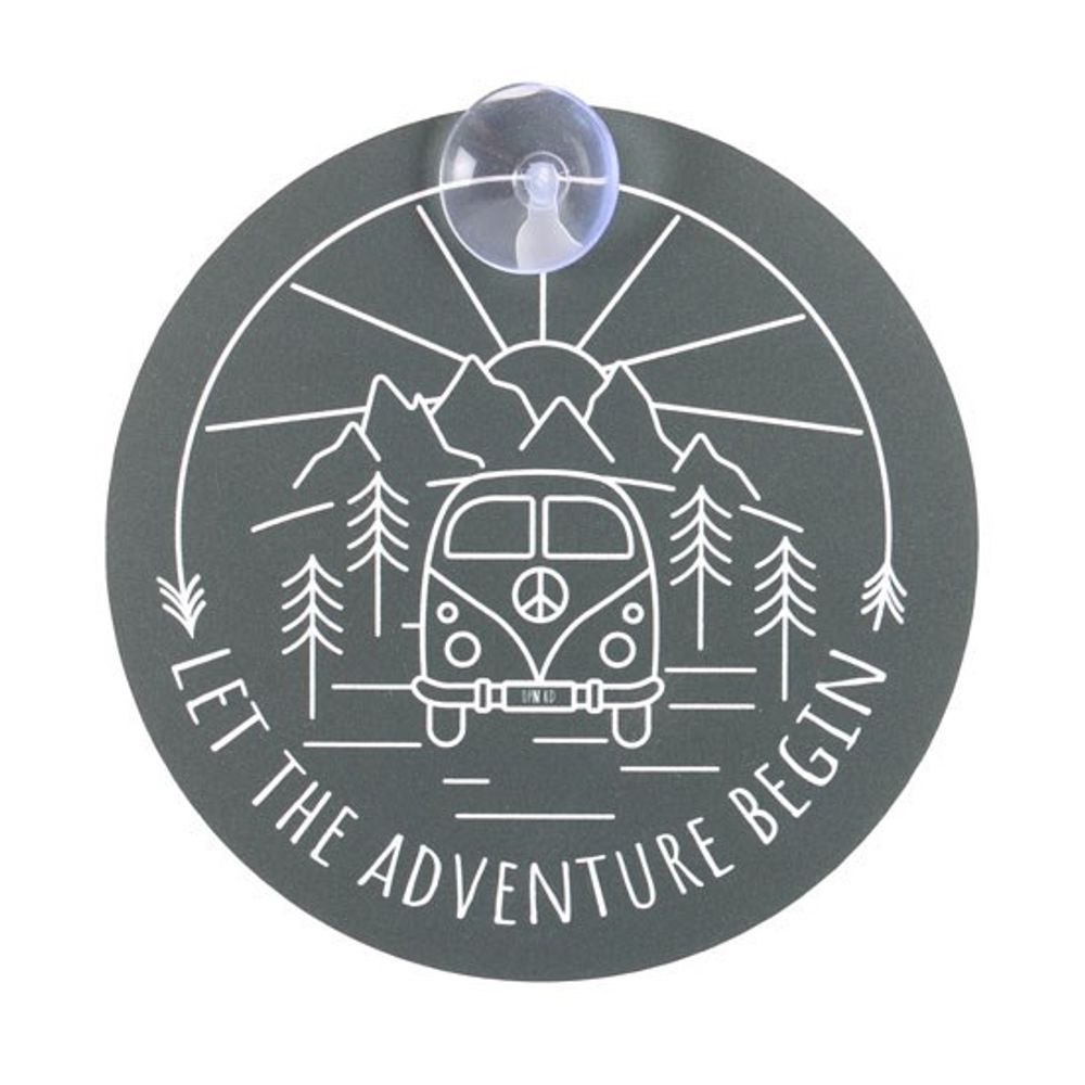 Let The Adventure Begin Window Sign - Simply MeltedLet The Adventure Begin Window Sign