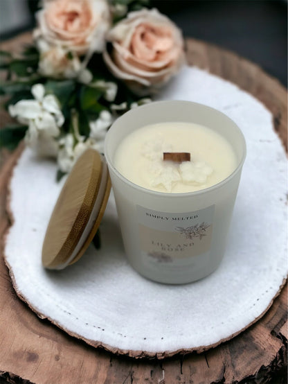 Lily & Rose Candle - Simply MeltedLily & Rose Candle