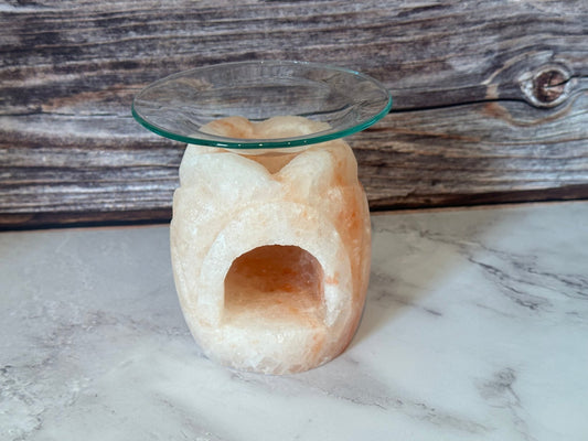 Lotus Himalayan Salt Wax Burner - Simply MeltedLotus Himalayan Salt Wax Burner