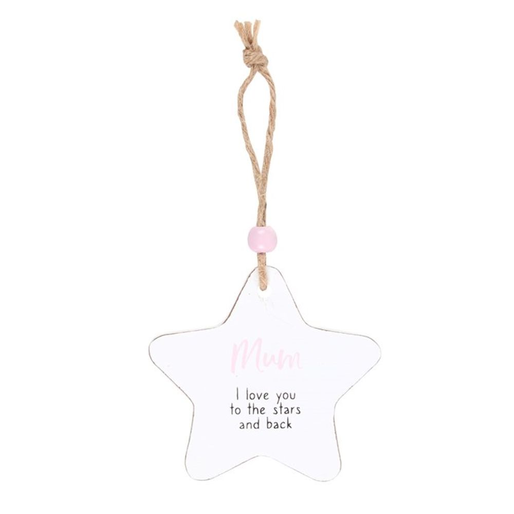 Mum Hanging Star Sentiment Sign - Simply MeltedMum Hanging Star Sentiment Sign