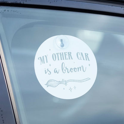 My Other Car is a Broom Window Sign - Simply MeltedMy Other Car is a Broom Window Sign